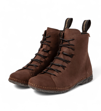 El Naturalista para mujer. 2N9091112005_012 Botines de piel N909 Pleasant marrón 2