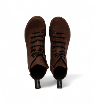 El Naturalista para mujer. 2N9091112005_012 Botines de piel N909 Pleasant marrón 3