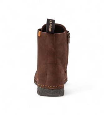 El Naturalista para mujer. 2N9091112005_012 Botines de piel N909 Pleasant marrón 4