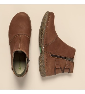El Naturalista para mujer. 2N9171FQ0005_012 Botines de Piel N917 Angkor marrón 4