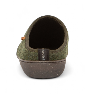 El Naturalista unisex. 2NA6611FE005_0G3 Zuecos Na66 Wool Verde 4