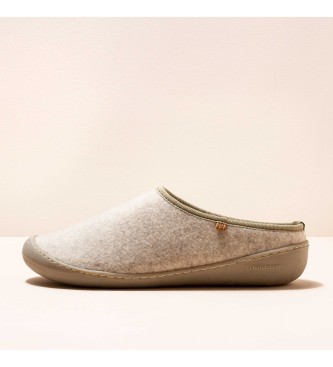 EL NATURALISTA. Zapatillas Wool Natural Home beige EL NATURALISTA
