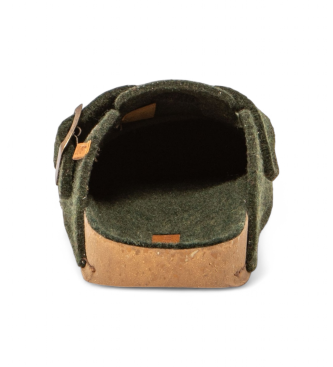 El Naturalista unisex. 2NA7011FE005_0G3 Zuecos Na70 Wool verde 4