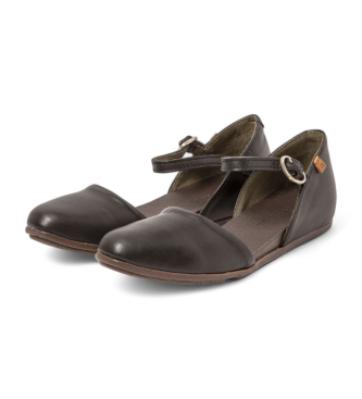 El Naturalista para mujer. 2ND544010005_001 Sandalias de piel Nd54 Stella negro 2