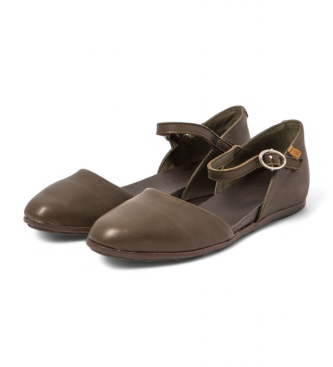 El Naturalista para mujer. 2ND544FE0005_0G3 Sandalias de piel Nd54 Stella verde 2