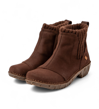 El Naturalista para mujer. 2NE234120005_012 Botines de piel Pleasant marrón 2