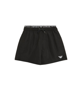 Emporio Armani para homem. Cuecas boxer pretas Emporio Armani