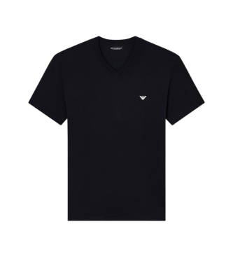 Emporio Armani para hombre. EM000380_AF14133 Camiseta Home V negro (M), Homewear, Manga corta