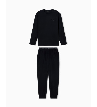 Emporio Armani para hombre. EM000610_AF10776 Pijama Night negro (M), Homewear, Algodón