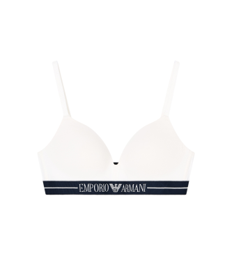 Emporio Armani para mujer. EW000442_AF10881 Sujetador Padded Triangle blanco (XL), Homewear, Algodón