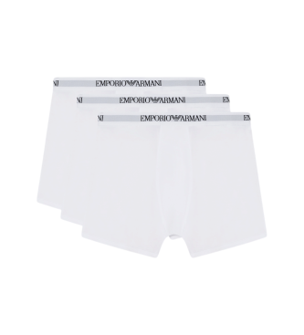 Emporio Armani Homem Branco Para Em005064_af24322 Conjunto 3 Boxers Bot (L), Homewear, Algodão