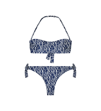 Emporio Armani Bikini Logomania azul