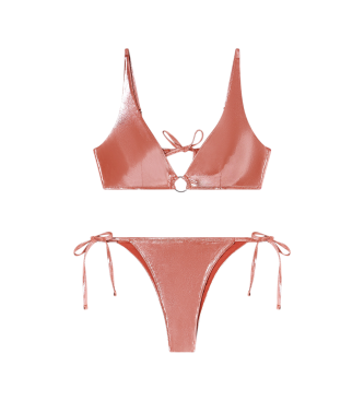 Emporio Armani para mujer. EW003289_AF20256 Bikini Under coral (M), Beachwear, Poliamida