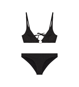 Emporio Armani Mujer Negro Para Ew003390_af20255 Bikini Lurex (L), Beachwear, Poliamida