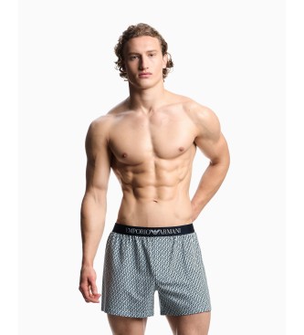 Emporio Armani para hombre. EM000798_AF18885 Bottom Pattern Mix azul (M), Homewear, Algodón