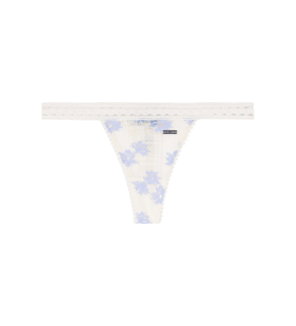 Emporio Armani para mujer. EW000397_AF19040 Tanga Vichy beige (S), Homewear, Poliamida