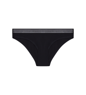 Emporio Armani para mujer. EW001841_AF19029 Braguita Fabric negro (XS), Homewear, Algodón