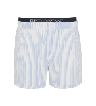 Emporio Armani para hombre. EM002202_AF14998 Bóxer de tejido jacquard blanco (XL), Homewear, Algodón