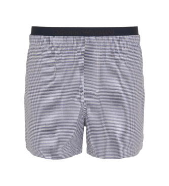 Emporio Armani para hombre. EM002202_AF14998 Bóxer de tejido jacquard marino (XL), Homewear, Algodón