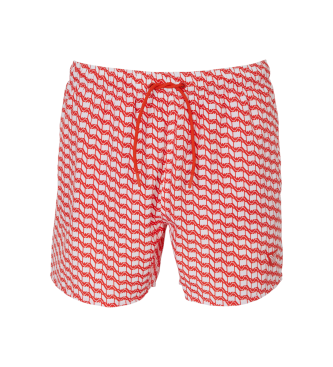 Emporio Armani para hombre. EM000583_AF12342 Bañador Basic rojo (S), Beachwear, Poliéster