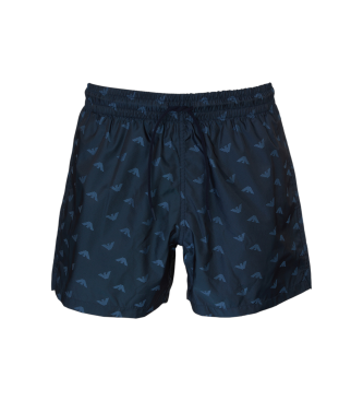 Emporio Armani para hombre. EM000583_AF12352 Bañador All Over marino (L), Beachwear, Poliamida