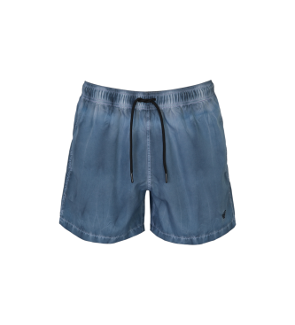 Emporio Armani para hombre. EM000583_AF12363 Bañador boxer azul (XXL), Beachwear, Poliéster