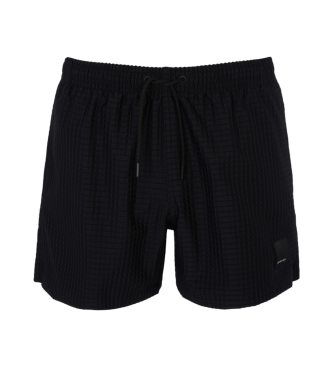 Emporio Armani para hombre. EM000583_AF14103 Bóxer logo negro (L), Beachwear, Poliéster