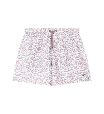 Emporio Armani Hombre Rosa Para Em000583_af20440 Bañador Allover (Xl), Beachwear, Poliéster