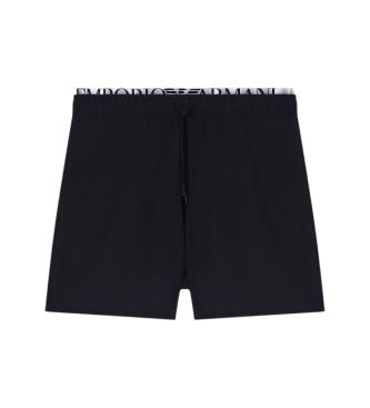 Emporio Armani para hombre. EM000686_AF20432 Bañador Princ negro (S), Beachwear, Poliéster