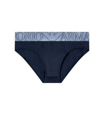 Emporio Armani para hombre. EM000229_AF14978 Slip Megalogo marino (S), Homewear, Algodón