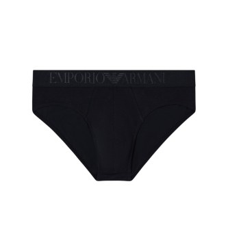 Emporio Armani para hombre. EM000229_AF15374 Slip Basic negro (M), Homewear, Algodón