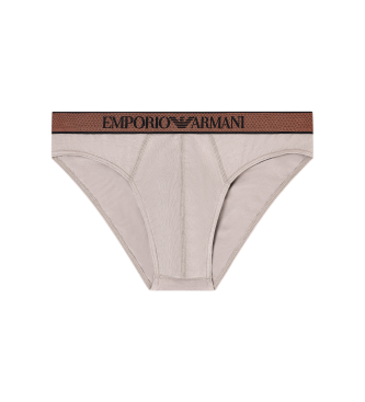 Emporio Armani para hombre. EM000239_AF14977 Slip Asv marrón (S), Beige, Homewear, Algodón