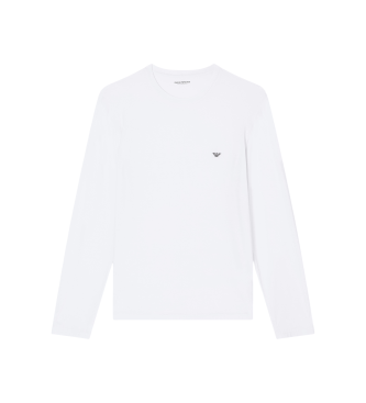 Emporio Armani para hombre. EM000383_AF14988 Camiseta Home blanco (XL), Homewear, Modal, Manga larga