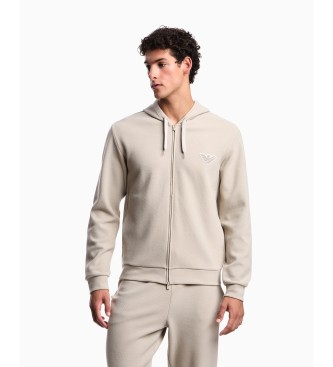 Emporio Armani para hombre. EM000653_AF19053 Sudadera House beige (L), Homewear, Algodón