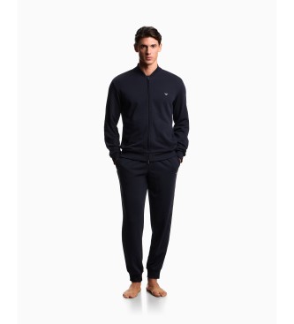Emporio Armani para hombre. EM001385_AF18887 Conjunto Lounge marino (M), Homewear, Algodón, Manga larga