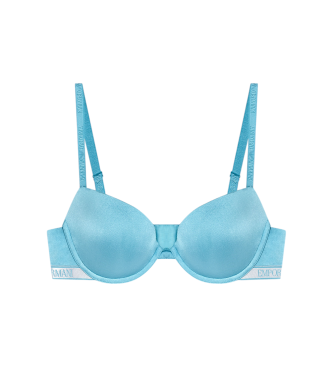 Emporio Armani para mujer. EW000379_AF19028 Sujetador Modern azul (95B), Homewear, Poliamida