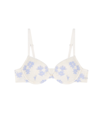 Emporio Armani para mujer. EW000379_AF19040 Sujetador Vichy beige (85B), Homewear, Poliamida