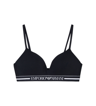 Emporio Armani para mujer. EW000442_AF19023 Sujetador Day negro (XS), Homewear, Algodón