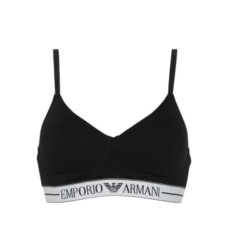 Emporio Armani para mujer. EW000443_AF10881 Sujetador Padded Soft Contour negro (S), Homewear, Algodón