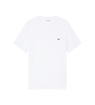 Emporio Armani para hombre. EM000379_AF14133 Camiseta Short blanco (L), Homewear, Algodón, Manga corta