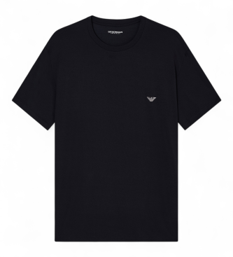 Emporio Armani para hombre. EM000379_AF14988 Camiseta Cuello Redondo UC001 negro (XL), Homewear, Modal, Manga corta