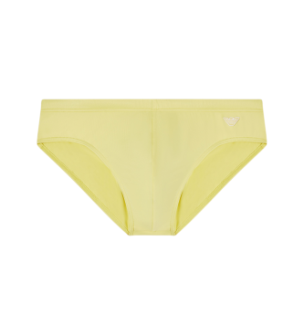Emporio Armani para hombre. EM000570_AF20424 Bañador Slip Beach amarillo (M), Beachwear, Poliamida