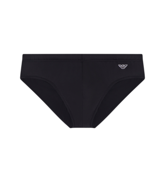 Emporio Armani para hombre. EM000570_AF20424 Bañador Slip Beach negro (S), Beachwear, Poliamida