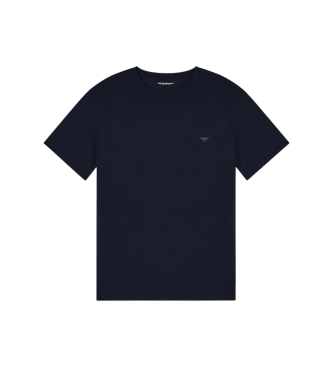Emporio Armani för män. EM000379_AF18894 T-shirt Modal marinblå (XL), Hemkläder, Kort ärm, Marino