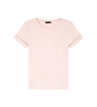 Emporio Armani Camiseta Home Calada rosa