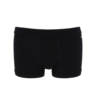 Emporio Armani para hombre. EM000231_AF12034 Bóxer Eagle negro (S), Homewear, Viscosa