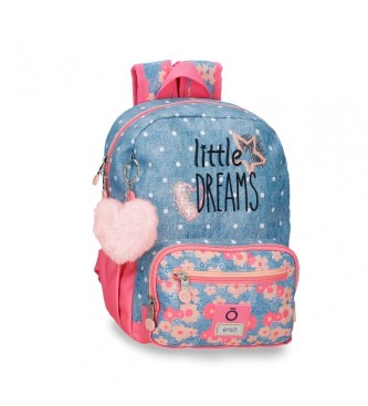 Enso para niña. 9492221 Mochila Little Dreams 28 cm rosa (OSFA), Casual, Poliéster, moda infantil, Enso outlet 2024.