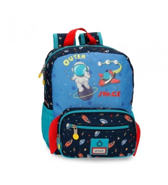 Enso unisex para niños. 9592221 Mochila Outer Space 28 cm (OSFA), Casual, Multicolor, Poliéster, moda infantil, Enso outlet 2024.