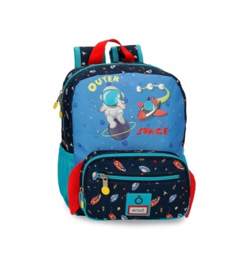 Enso unisex para niños. 95922D1 Mochila Outer Space adaptable 28 cm (OSFA), Casual, Multicolor, Poliéster, moda infantil, Enso outlet 2024.