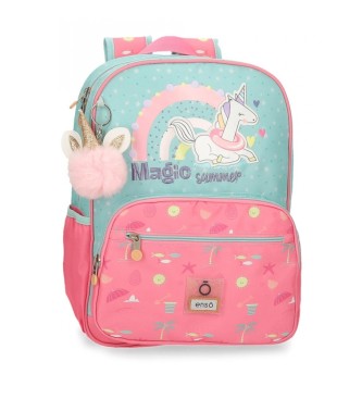 Enso. Mochila escolar multicolorida Enso Magic summer Enso